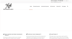 Desktop Screenshot of heuerinsurance.com